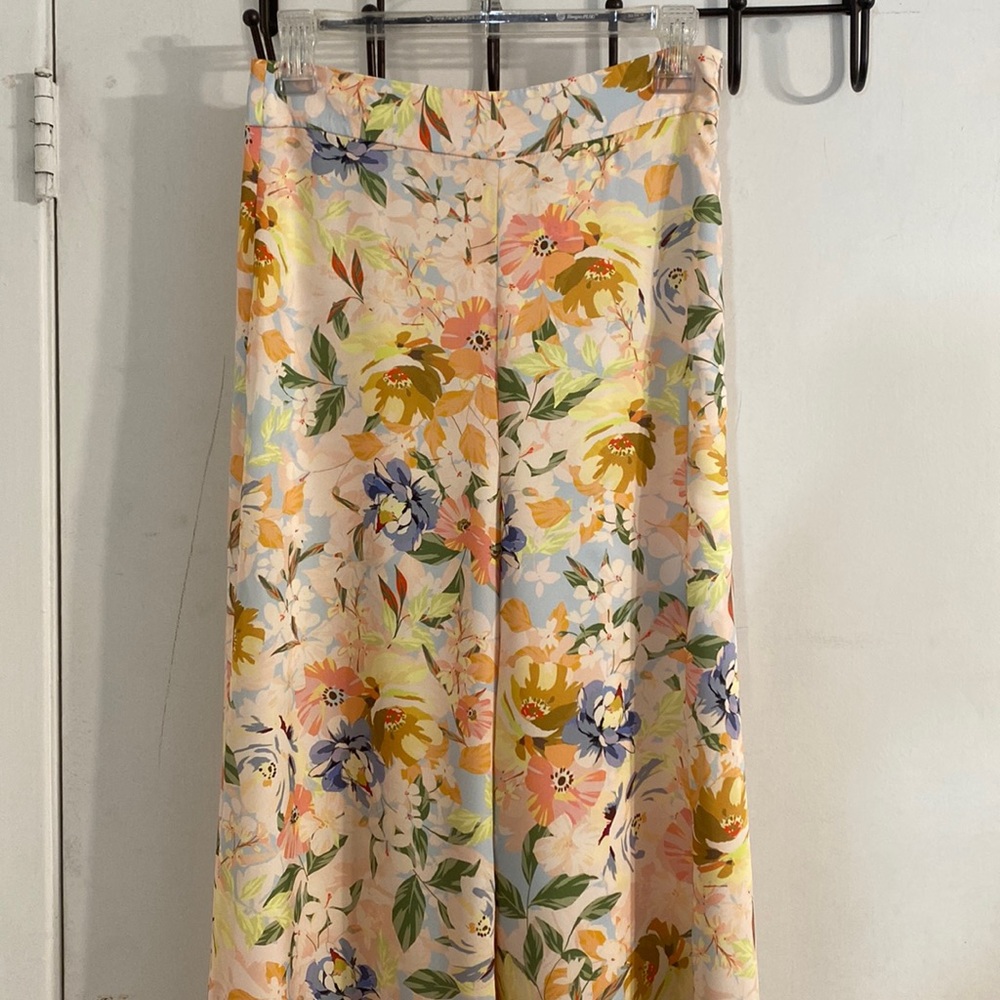 COPY - Zara flower wide leg pants